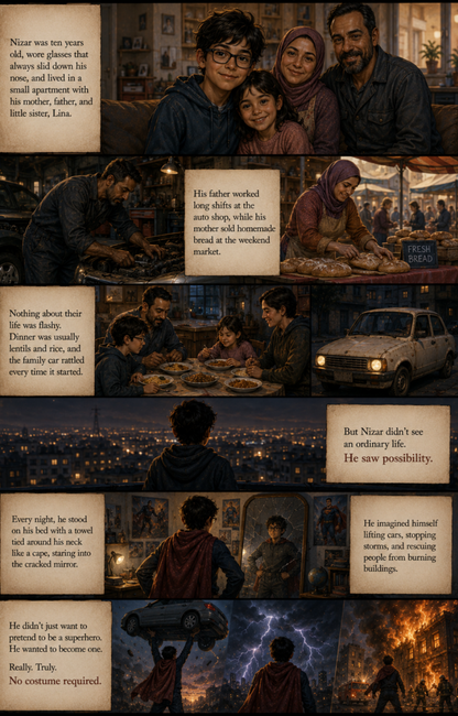 Nizar and the Magic Beginning:The Island of Shadows