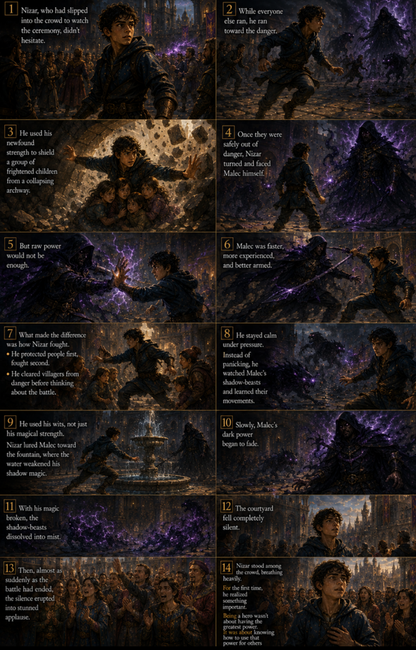 Nizar and the Magic Beginning:The Island of Shadows